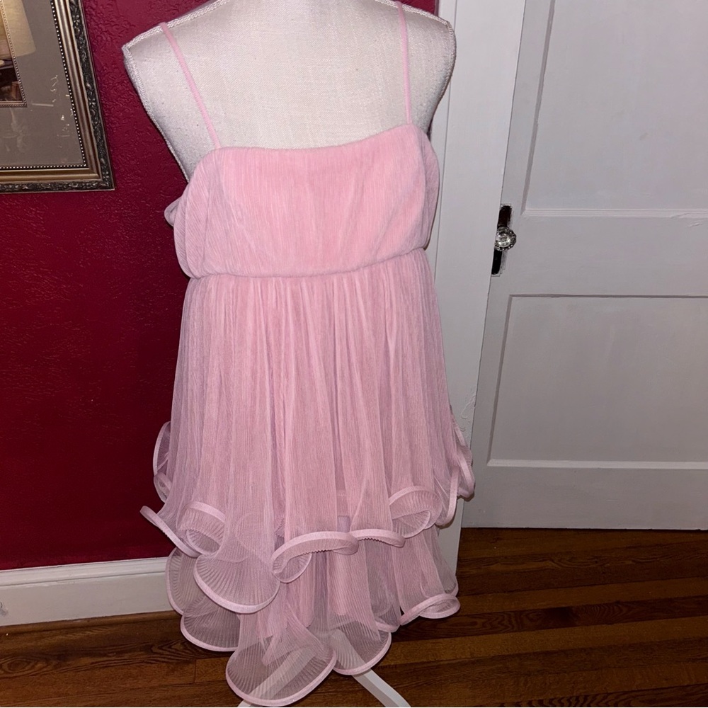 Urban Outfitters Pink Layered Dress